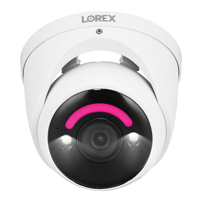 Lorex® H Series H30 IP Wired 4K+ AI Dome Security Camera With Smart Lighting & Smart Motion Detection