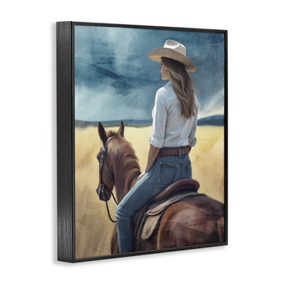 Giclée sur toile vue de campagne, design par Kim Allen
