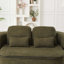 Canapé-lit 2 en 1 convertible pliable en chenille avec couverture multifonctionnelle pour salon, chambre à coucher, salon, studio-652321548