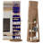 Modern Wood Jewellery Armoire With Rotating Mirror And LED Lights-98972567