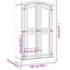 Bartz 2 Door Solid Wood Wardrobe-1643225111