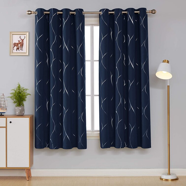 Orren Ellis Kellda Solid Blackout Thermal Curtain Panels & Reviews