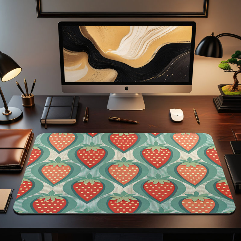 Polyester Desk Pad, 14.4x12.1