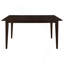 Henin Cappuccino Rectangle Dining Table