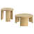2 pièces: table basse, table de bout