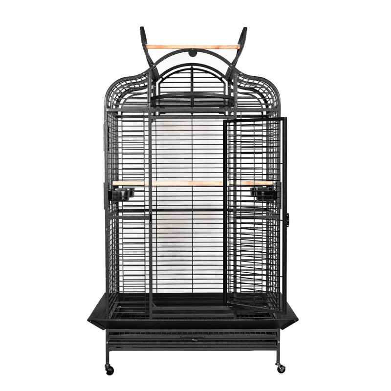 Majestic Open Top XX Large Noir, Extra Large (74" H x 40" W x 30" D), Noir