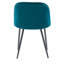 Chaise d'appoint en velours Steller-740009228