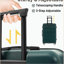 Ensembles de valises rigides 6 pièces avec 2 sacs, valise de transport avec poignée et roues pivotantes doubles verrouillables par mot de passe, bagages légers de 16 po + 20 po + 24 po + 28 po-124273926