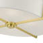 Plafonnier semi-encastré 4 lumières Charlieann-54284036