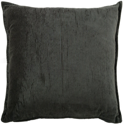 Textured Cotton Reversible Throw Pillow