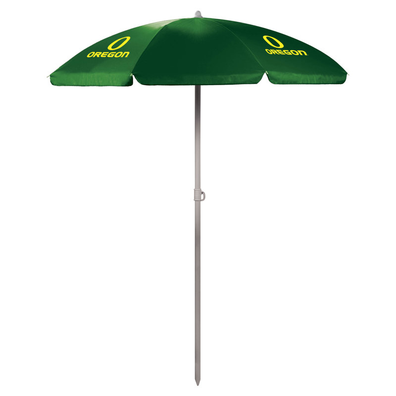 Parasol de plage 5,5 pi Ncaa, Vert forêt, Oregon