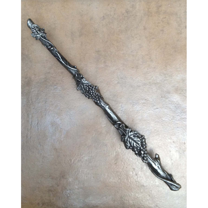 Poignée fantaisie 10 po Grapevine, Satin