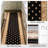 Almore Fleur De Lis Black Custom Size Hallway Stair Runner - Traditional Elegance Carpet-110419056