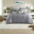Luxury 10 Piece Bedding Sets Polyester Jacquard Modern Home Queen