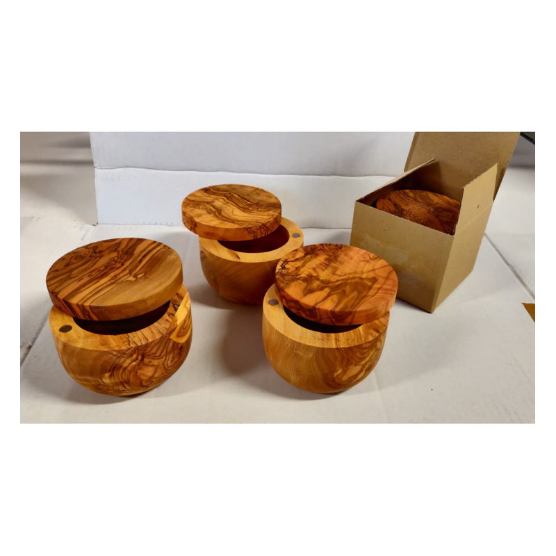 Wood Salt Cellar