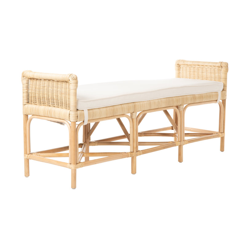 Pamella Polyester Blend Upholstered Bench