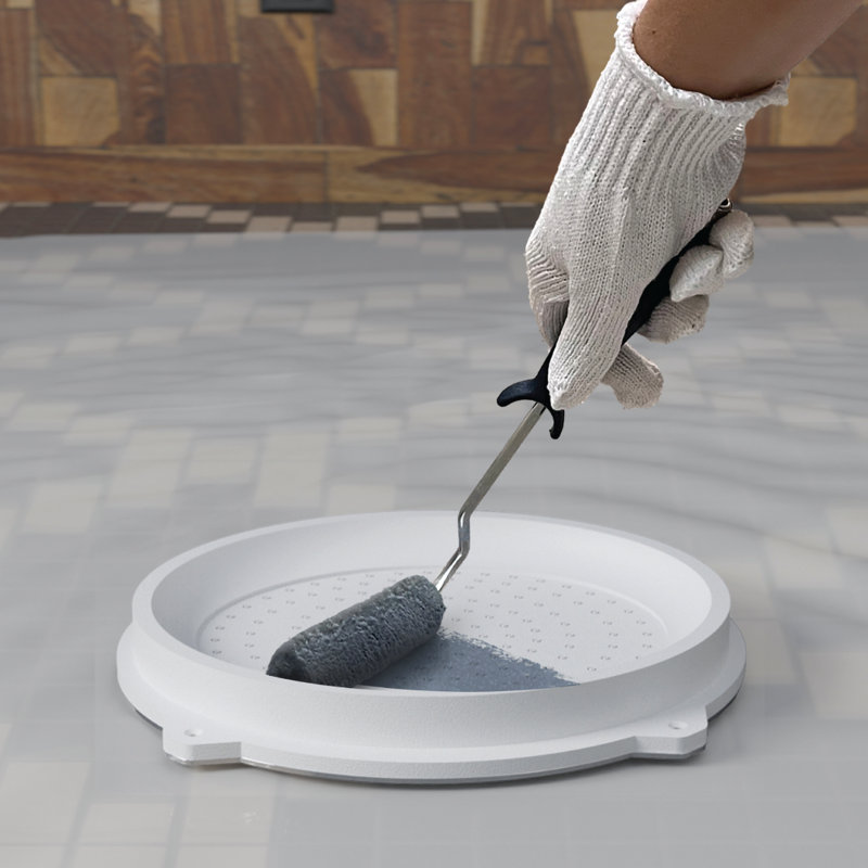 Rainstone Paintstone - Paintable Ceiling Rain Shower, Oval