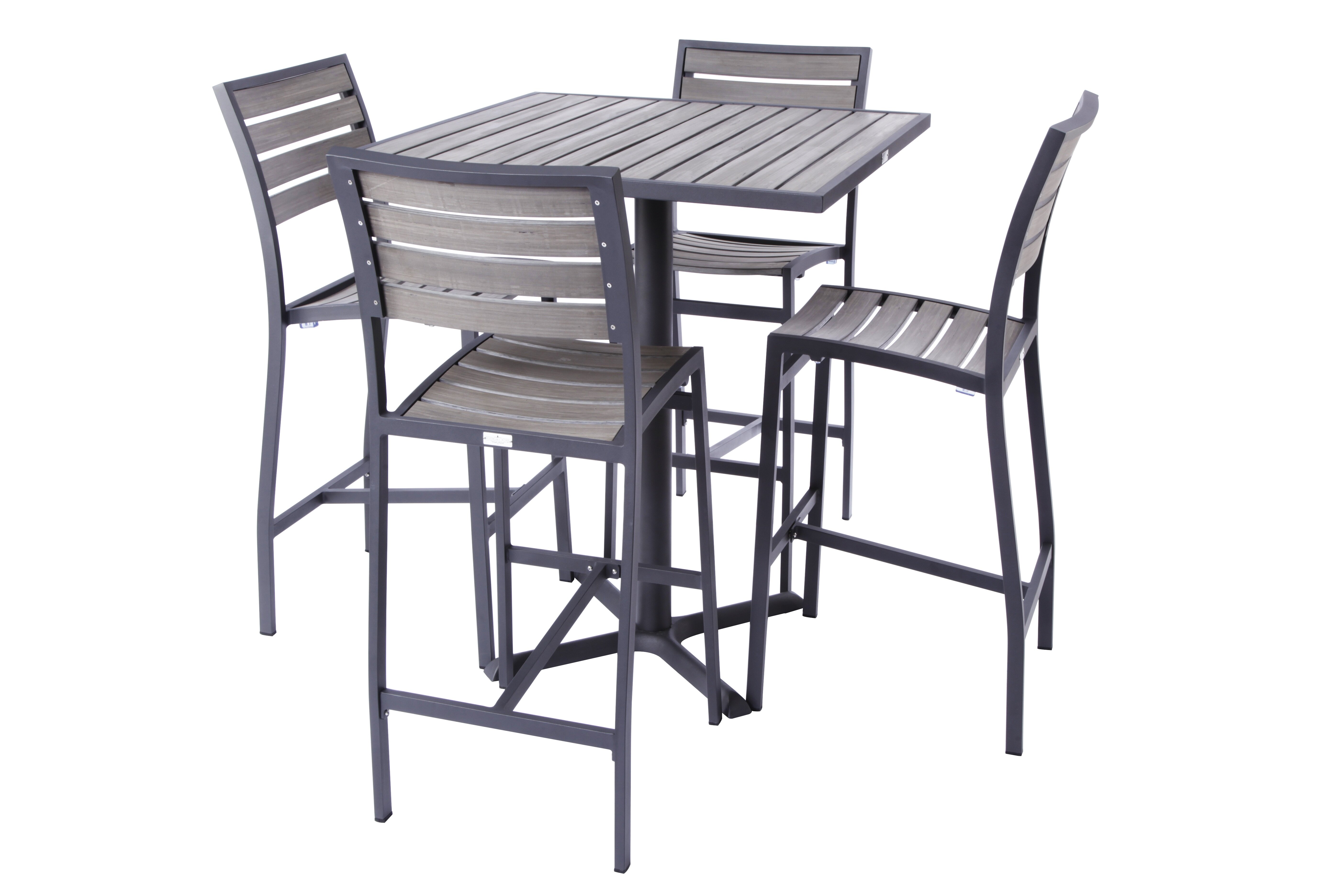 5 piece bar online height outdoor dining set