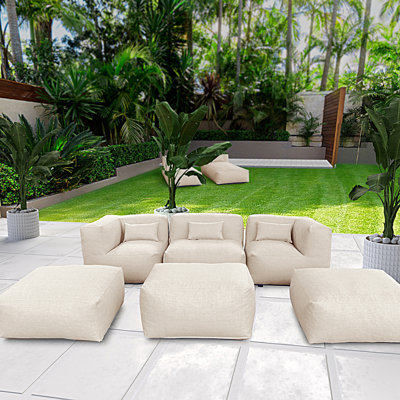 Keloni 6 Piece Sectional Seating Group with Cushions