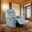 Fauteuil inclinable et pivotant pivotant - Rotation à 360 ° - Cuir fleur - Support de ressorts ensachés - Capacité de 300 lb?-359116111