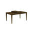 Table de salle à manger extensible moderne avec rallonge intégrée, idéale pour une configuration flexible et un gain de place (table seule)