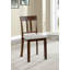 Mitcham 7pc Walnut Dining Table Set With Beige Upholstered Chairs