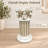 Angel Carved Roman Column Display Pedestal