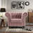 Canapé moderne rose simple