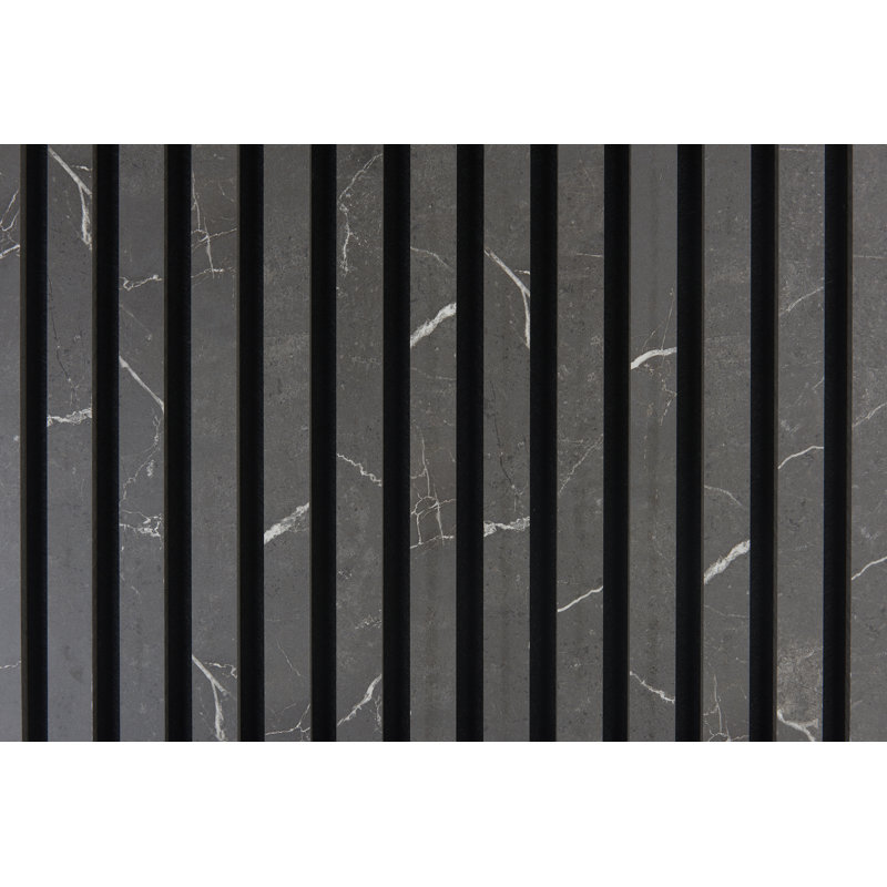 Panneau mural aspect pierre stratifié CPL Stone Series 0,70 po x 20,47 po x 96,06 po, Brown