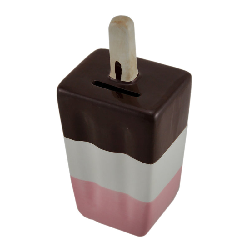 Tirelire napolitaine crème glacée pour enfants