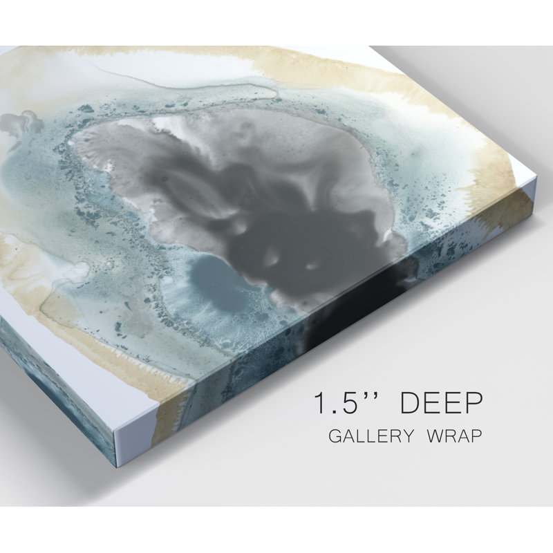 " Cropped Geodes III ", 24" H x 24" W x 1" D