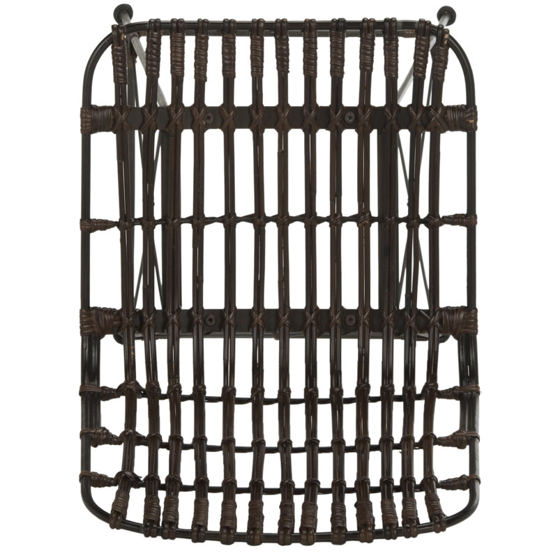 Tabouret de bar et de comptoir Lisdale, Brun crocodile, Tabouret de bar (siège d’une hauteur de 29,5 po