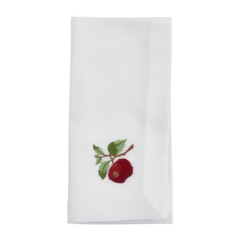Polyester Embroidered Square Napkin