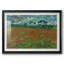 Champ avec coquelicots-Vincent van Gogh-Reproduction encadrée avec passe-partout et verre-1889-832132876-832132872-832132873