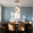 9 - Light Modern Dimmable Cluster Chandelier