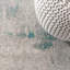 Lasley Contemporary POP Modern Abstract Vintage Cream/Blue Rug-234011843