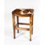 Pleva BR-200 Saddle Hide Bar Stool-1804260342