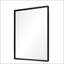 Miroir de salle de bain mural élégant avec un design moderne et des caractéristiques haut de gamme-375005773