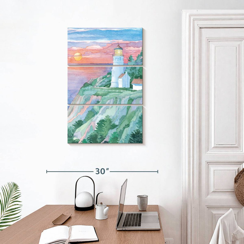 Phare Gillard Heceta Head OU, H 32 po x l 20 po