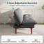 Canapé-lit futon convertible capitonné 66 po Serta-894021140