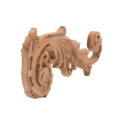 Petit parchemin en bois non fini 2 1/2 po x 5 1/2 po x 3/8 po