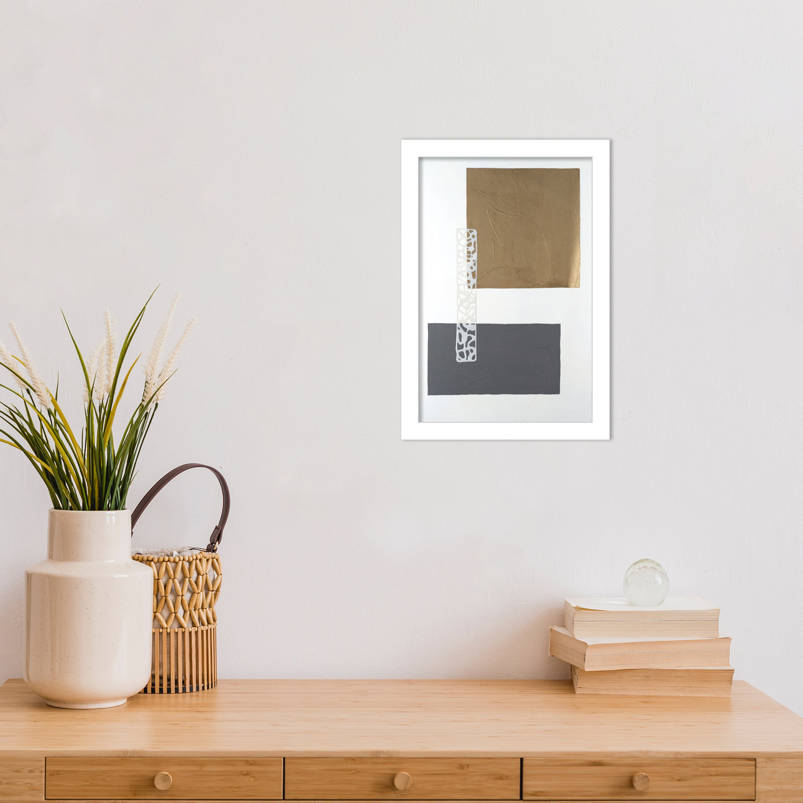 Nooks and Crannies I Print by Vanna Lam, 13" H x 9" W, White