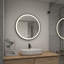  Miroir Manson, cadre noir