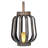 Solar Cylindrical Plastic Lantern w/ LED Light