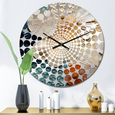 Shyheim - Horloge murale coquillage