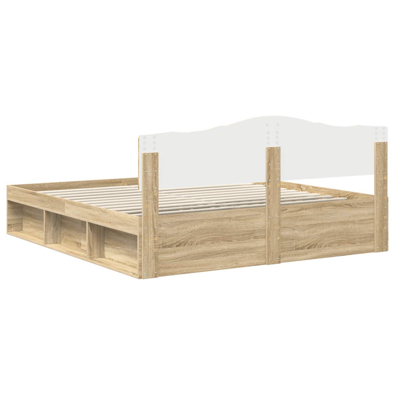 Solid Wood Bed, Sonoma, Super King (6')