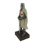 Shelf, desk or mantel decor with painted resin medieval Templar knight holding sword and red cross — 10" H x 3" L x 3.5" W