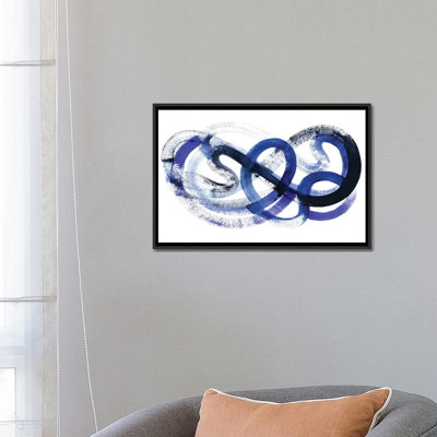 « blue kinesis ii », reproduction sur toile