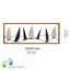 Hand-Painted Decorative Metal Wall Accessory, 35.4 x 1.4 x 13.4 inches | 100% Metal, Thickness: 0.03 inches | Unique Colour Variations | Perfect for Home Decor, Living Room & Bedroom Accent
