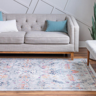 Tapis oriental ivoire